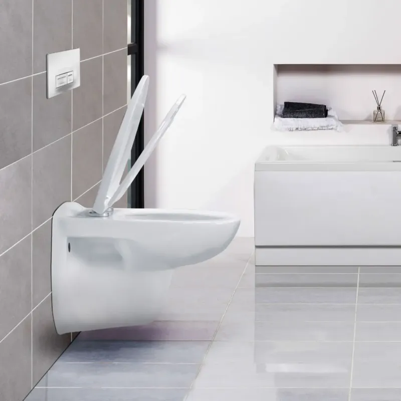 Sanigoods Will hangend toilet met softclose sluiting wit Lage Prijs
