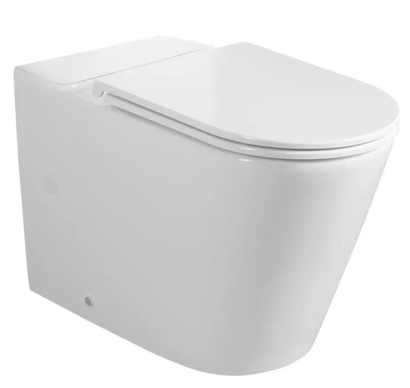 Dagaanbieding Sapho Avis staand toilet randloos met vortex spoeling wit glans zonder reservoir