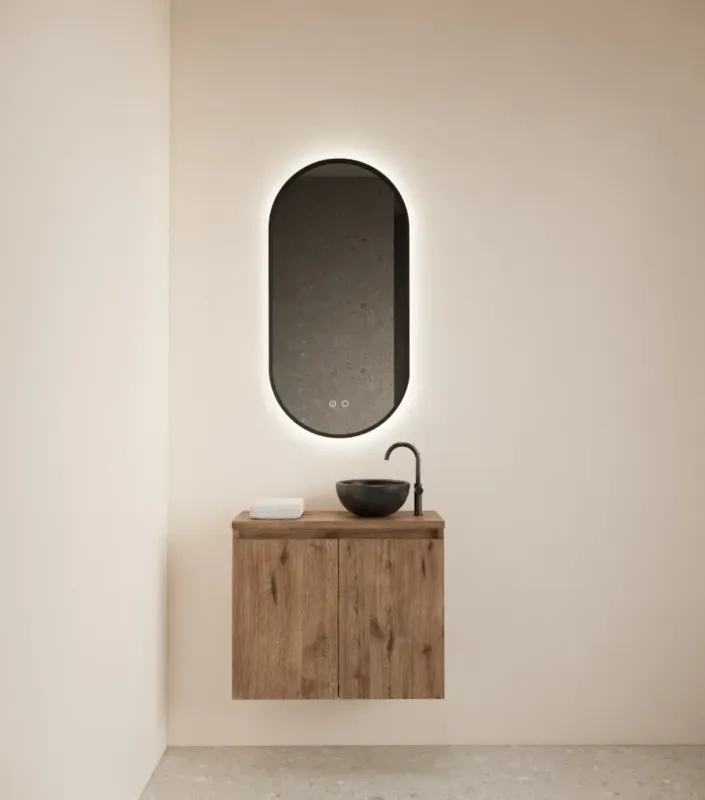 Gliss Design Echo toiletmeubel 60cm wellington oak Aanbieding