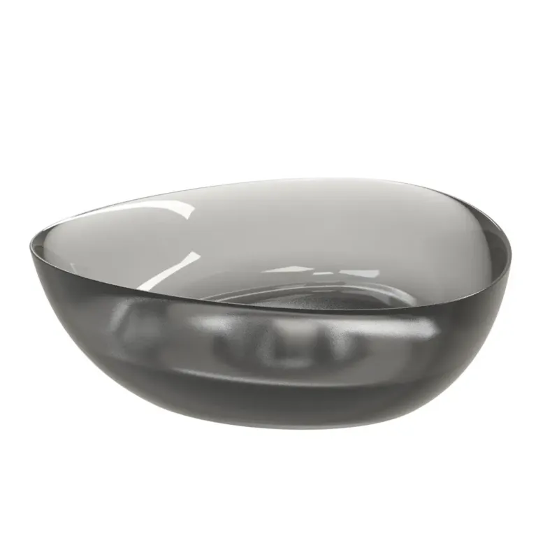 Alleen Vandaag Riho Oviedo waskom solid surface frosted smoke