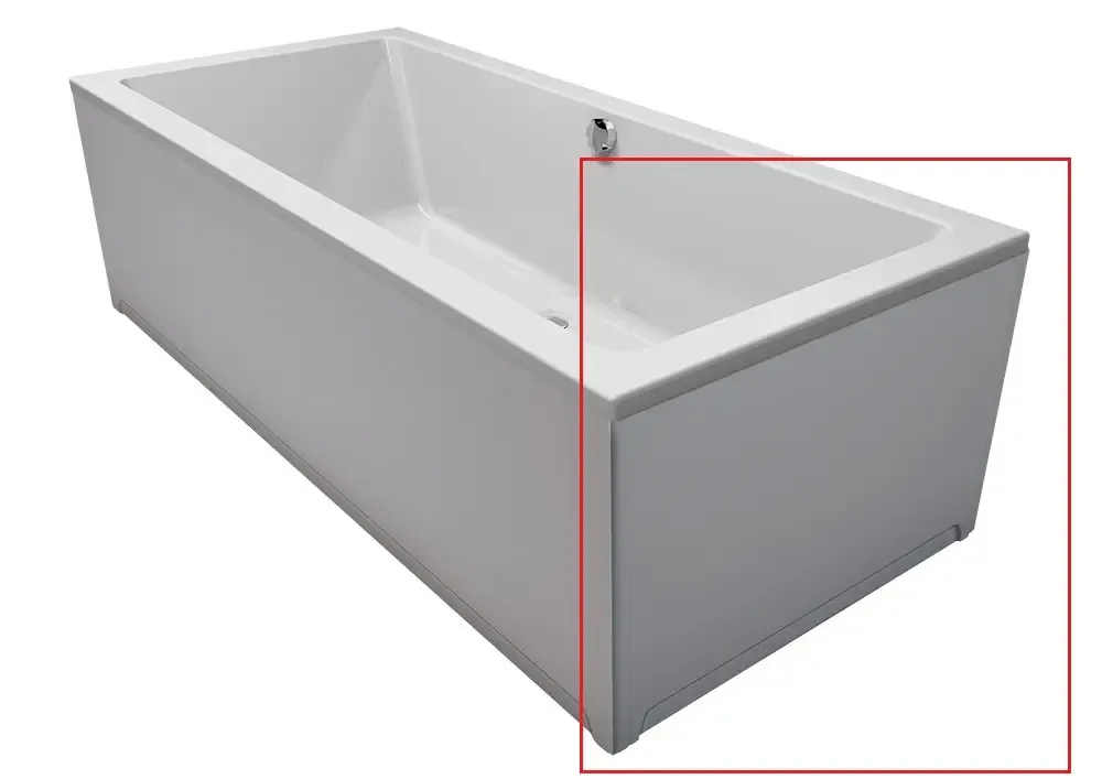 Voordeelprijs Riho zijpaneel voor ligbad 70cm wit glans