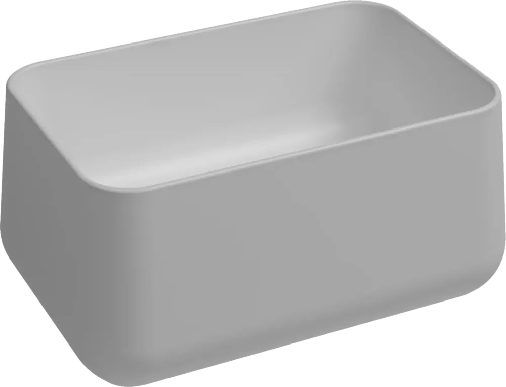 Isvea Allegro opbouw waskom 60x40cm mat wit Laatste Kans