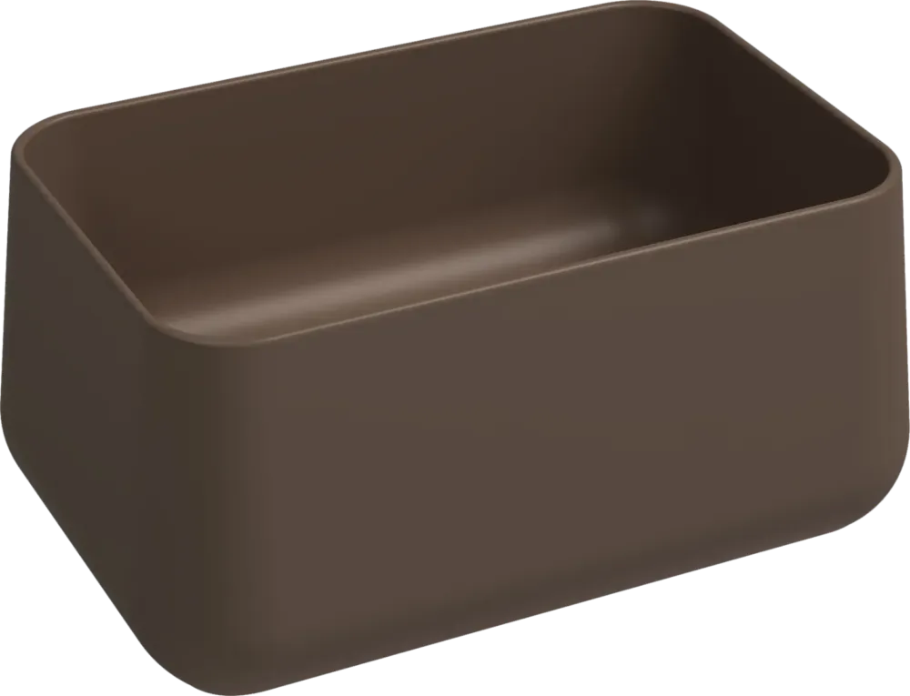 Isvea Allegro opbouw waskom 60x40cm taupe Koop Online