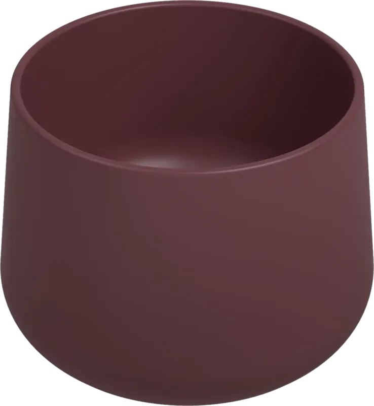 Isvea Allegro opbouw waskom rond 42cm rood Hoge Kwaliteit