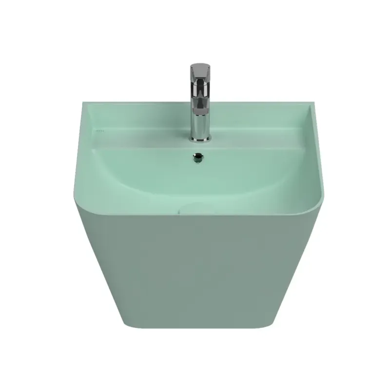 Snelle Levering Isvea Sott Aqua hangende wastafel 50cm mint