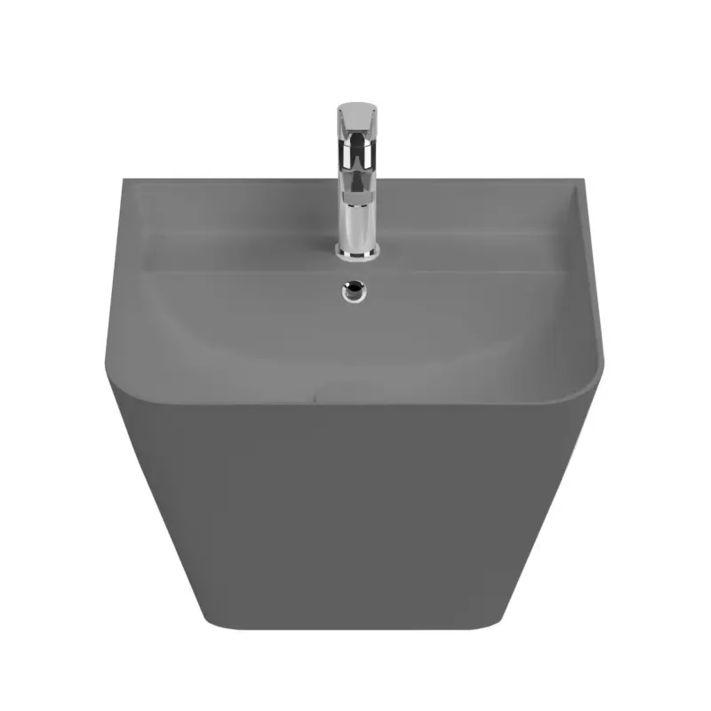 Direct Beschikbaar Isvea Sott Aqua hangende wastafel 50cm grijs