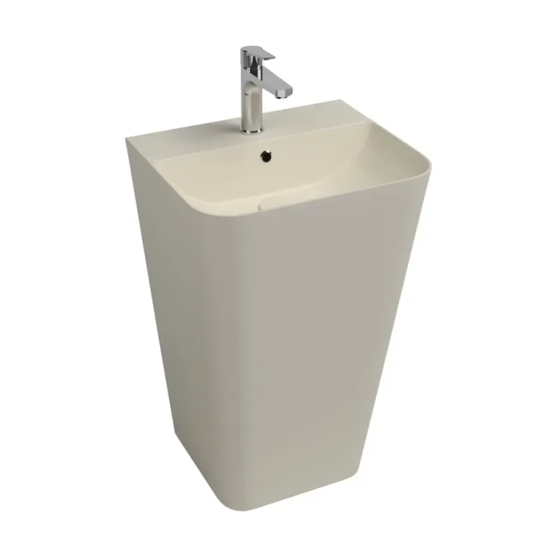 Isvea Sott Aqua staande wastafel 50cm ivoor Laatste Kans