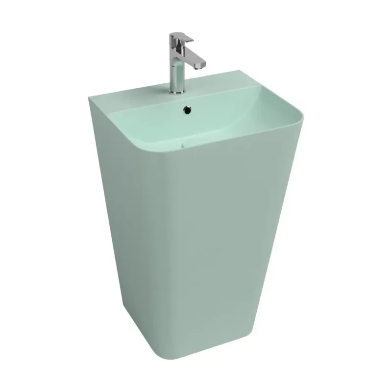 Isvea Sott Aqua staande wastafel 50cm mint Finale Uitverkoop