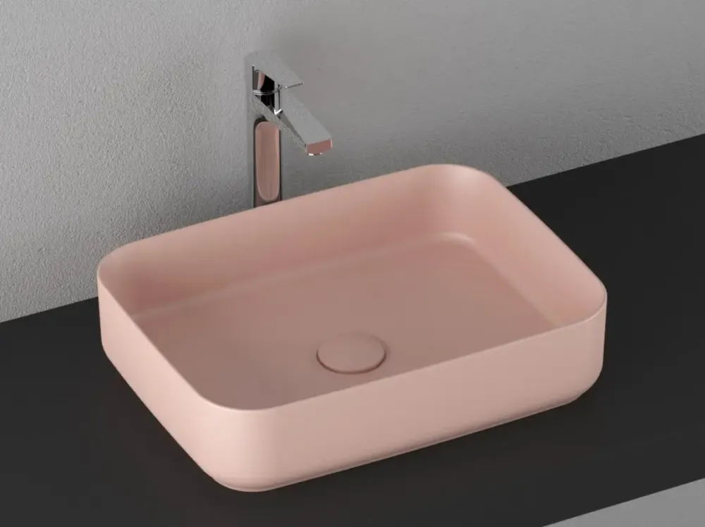 Hete Deal Isvea Infinity waskom 50x36cm roze