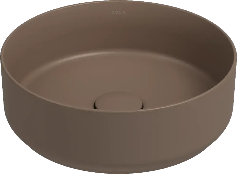Alleen Vandaag Isvea Infinity waskom rond 36cm taupe