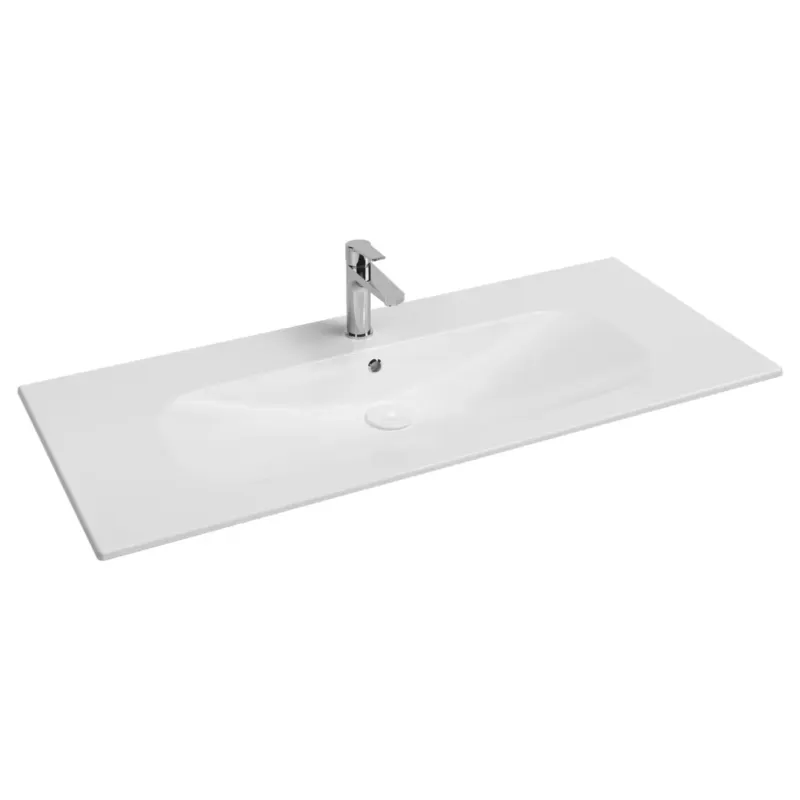 Favoriet Isvea Infinity wastafel 120x50cm wit glans