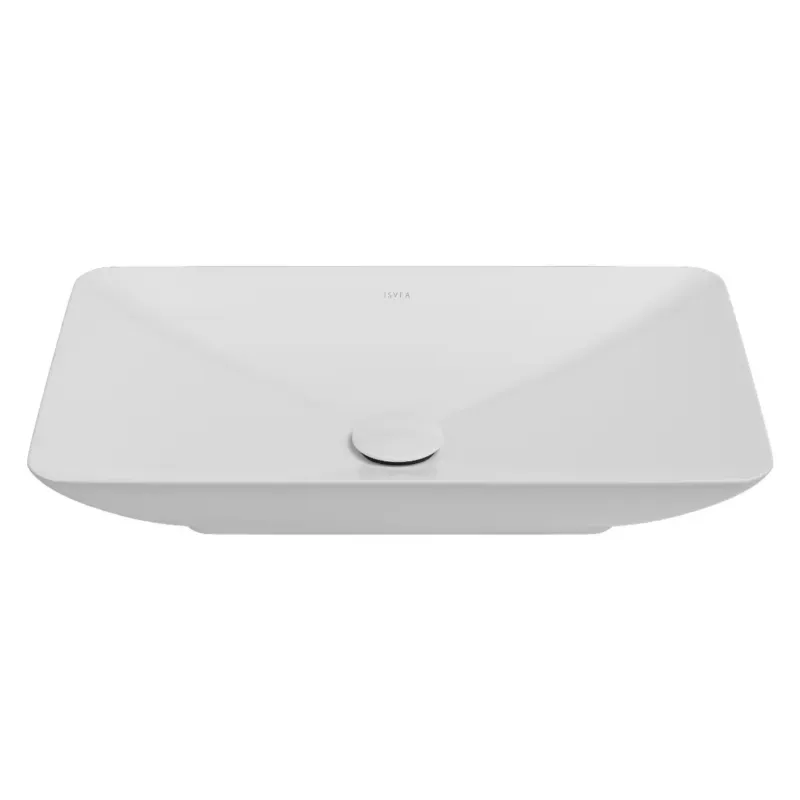 Isvea Sistema Y waskom 60cm wit glans Direct Verzonden
