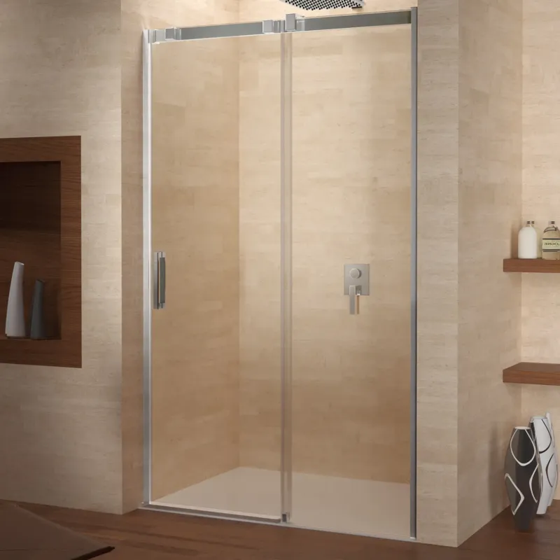Superprijs Riho Ocean O104 schuifdeur 120cm chroom