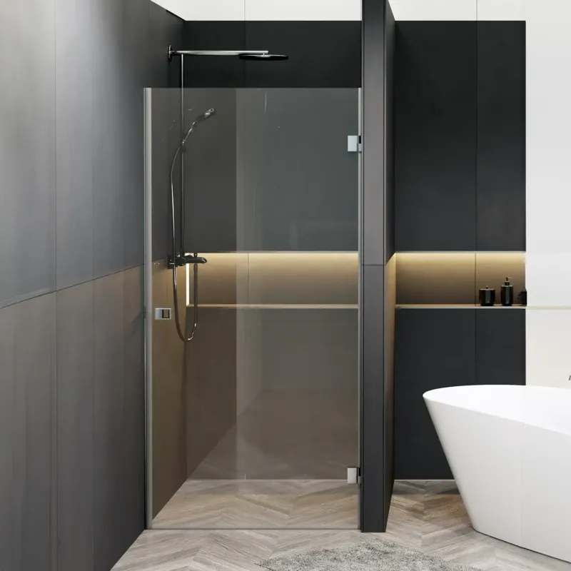 Riho Scandic X101 douchedeur rechtsdraaiend 90x200cm chroom Koop Online