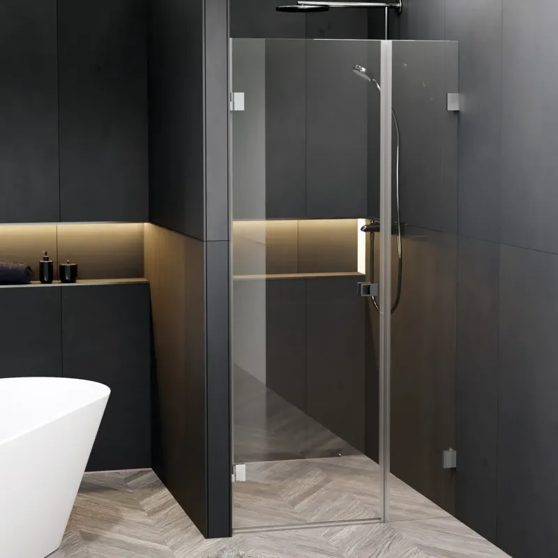 Riho Scandic X102 douchedeur linksdraaiend 120x200cm chroom Laatste Versie