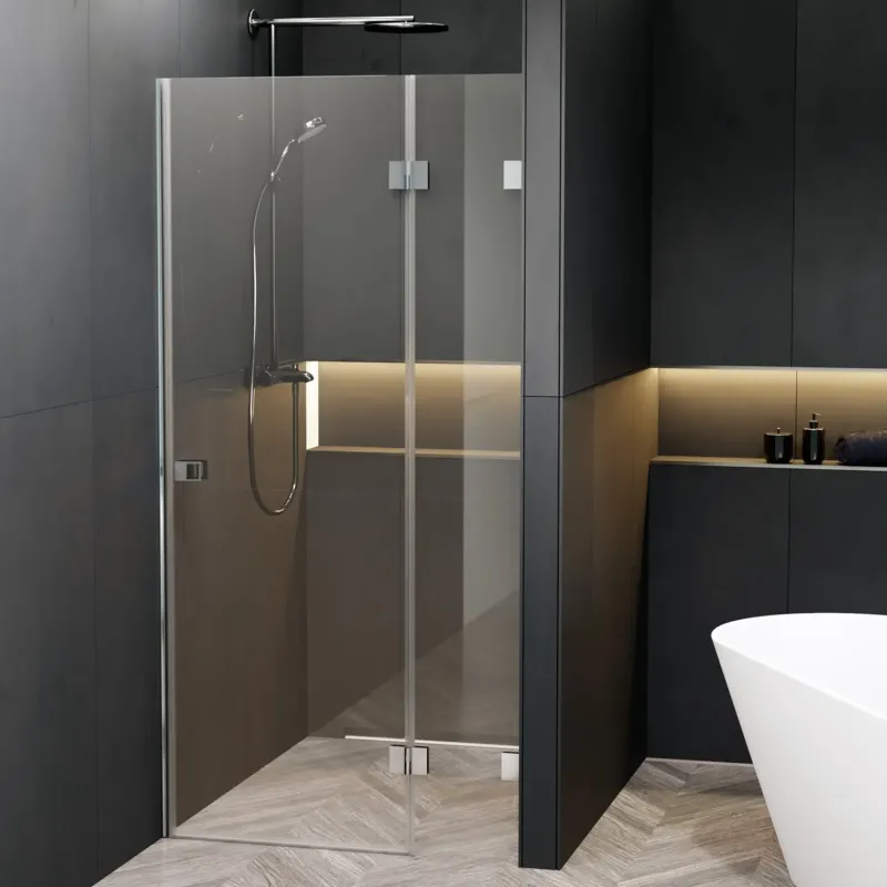 Premium Riho Scandic X104 douchedeur rechtsdraaiend 160x200cm chroom