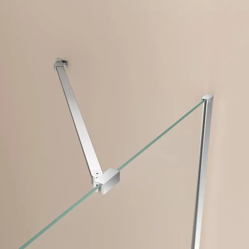 Saniclear Clearline stabilisatiestang 45 graden chroom Koop Vandaag