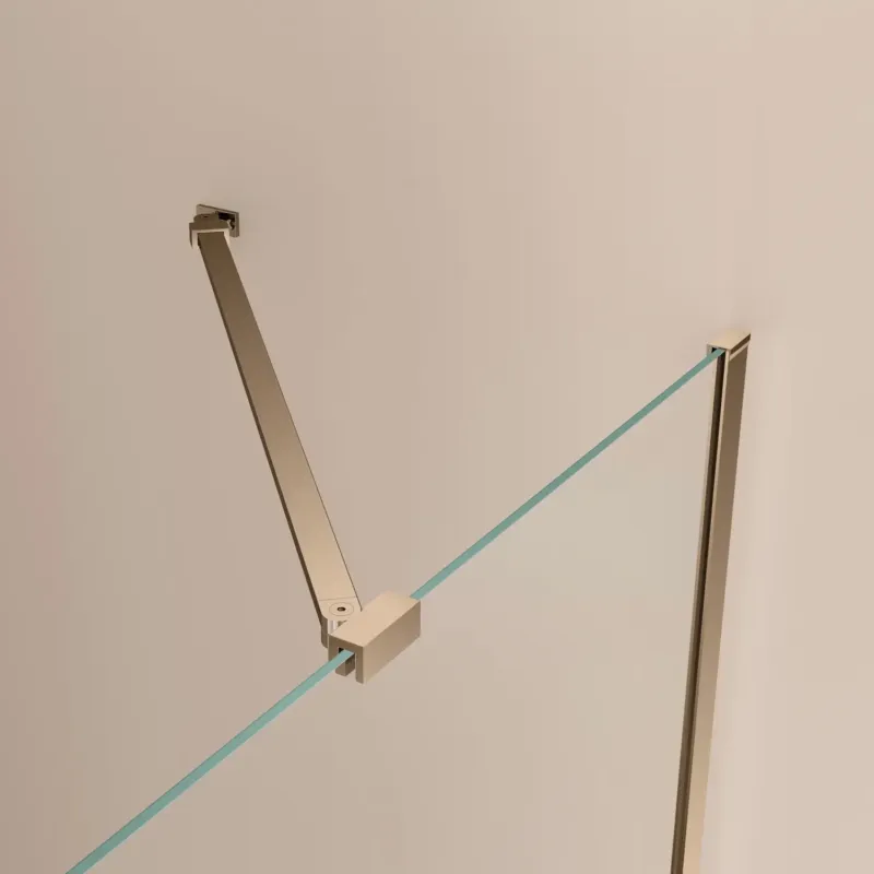 Saniclear Clearline stabilisatiestang 45 graden verouderd messing Korting