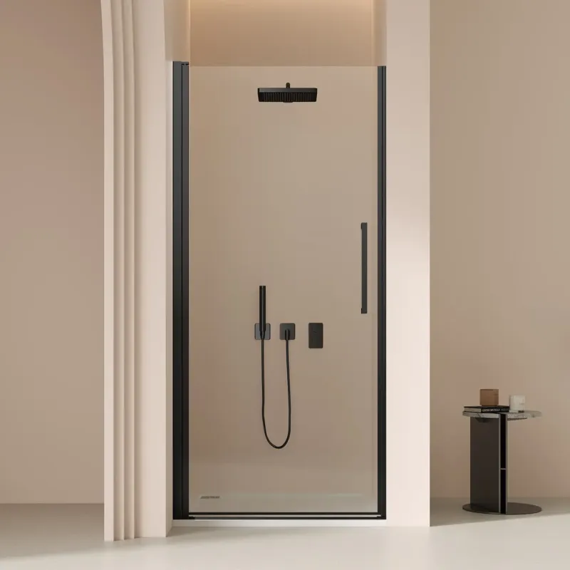 Saniclear Clearline douchedeur 70cm zwart mat Snelle Levering