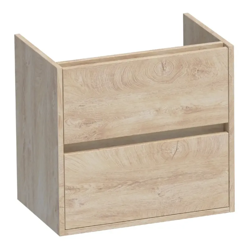 Uitverkoop Brauer Adore onderkast ondiep 60cm met 2 softclose lades forest wheat