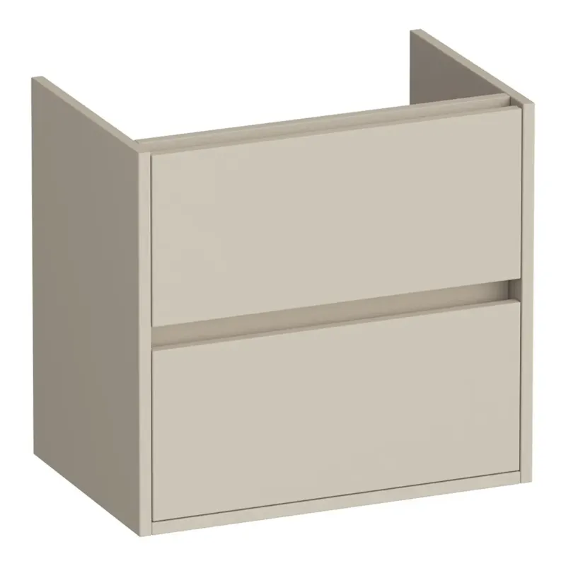Brauer Adore onderkast ondiep 60cm met 2 softclose lades beige mat Beste Prijs