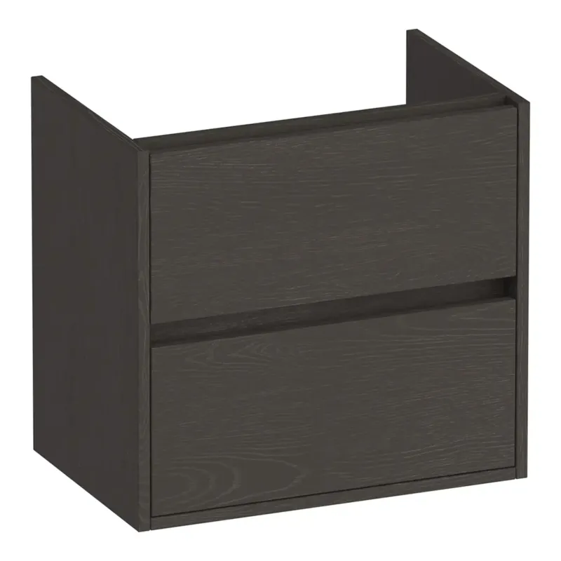 Betrouwbaar Brauer Adore onderkast ondiep 60cm met 2 softclose lades timber anthracite