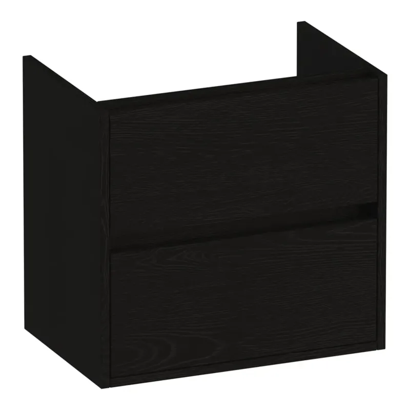 Brauer Adore onderkast ondiep 60cm met 2 softclose lades timber black Favoriet