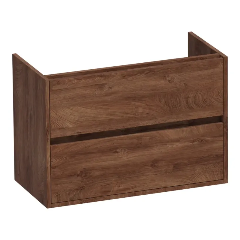 Brauer Adore onderkast ondiep 80cm met 2 softclose lades forest cacao Beperkt Aanbod