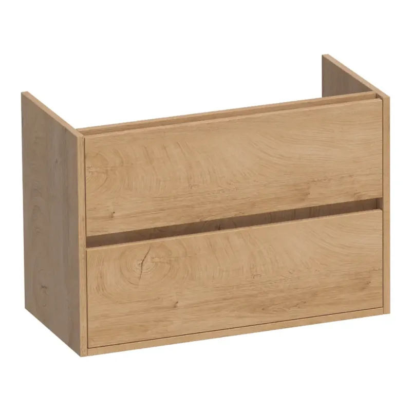 Brauer Adore onderkast ondiep 80cm met 2 softclose lades forest tan Meest Verkocht