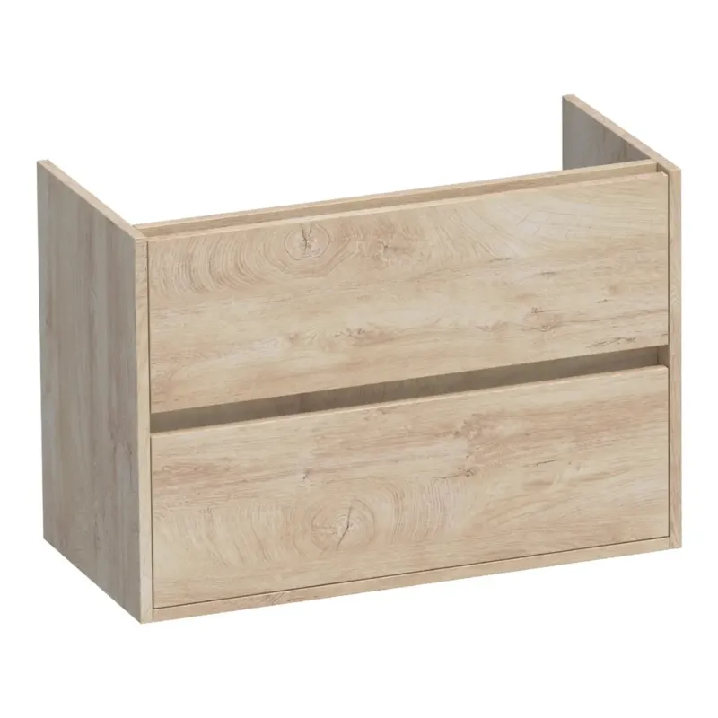Brauer Adore onderkast ondiep 80cm met 2 softclose lades forest wheat Gecertificeerd