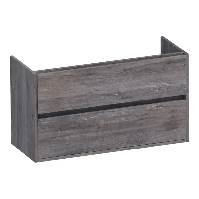 Brauer Adore onderkast ondiep 100cm met 2 softclose lades driftwood Hete Deal