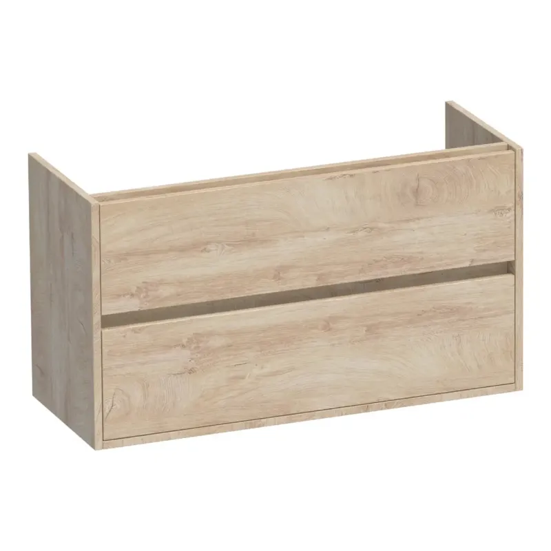 Brauer Adore onderkast ondiep 100cm met 2 softclose lades forest wheat Superprijs