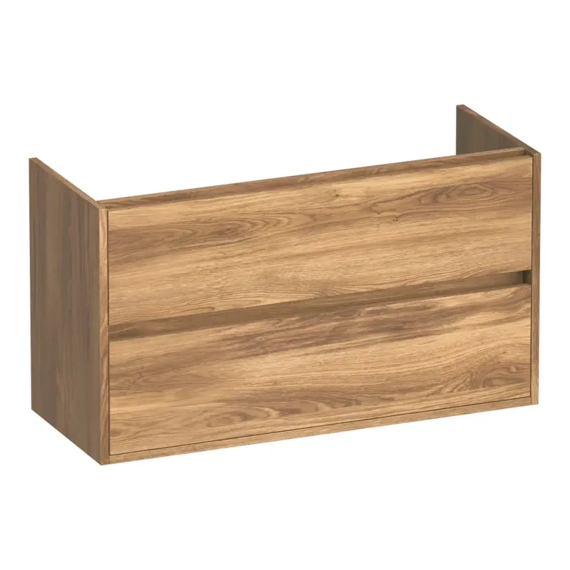 Brauer Adore onderkast ondiep 100cm met 2 softclose lades honey Weekendaanbieding