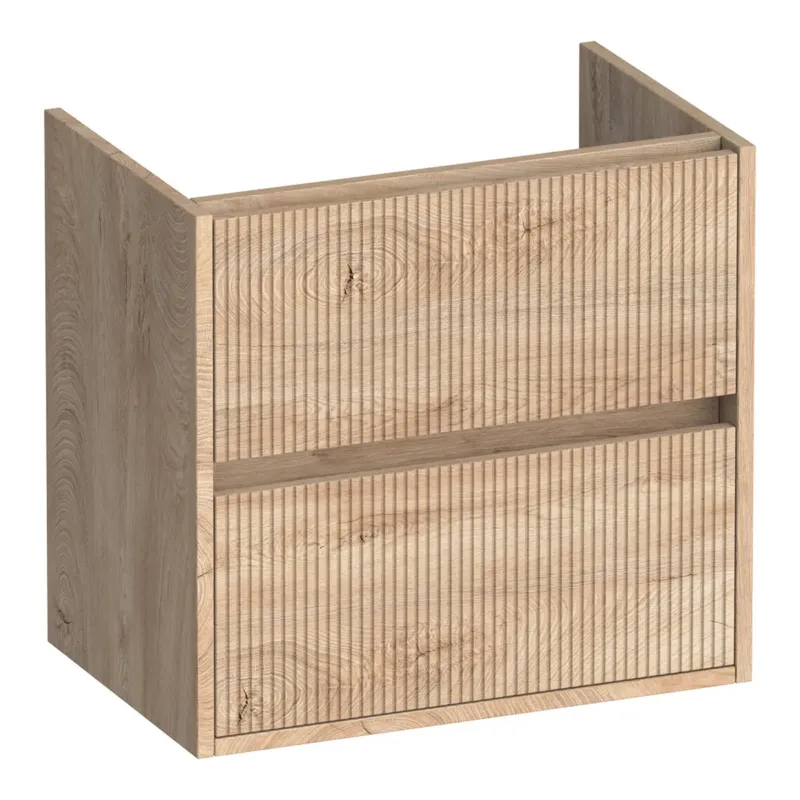 Brauer Adore Wavy onderkast ondiep 60cm met 2 softclose lades forest wheat Snelle Levering
