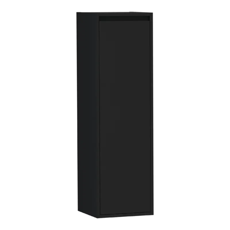 Weekendaanbieding Brauer Adore kolomkast 120cm linksdraaiend zwart mat