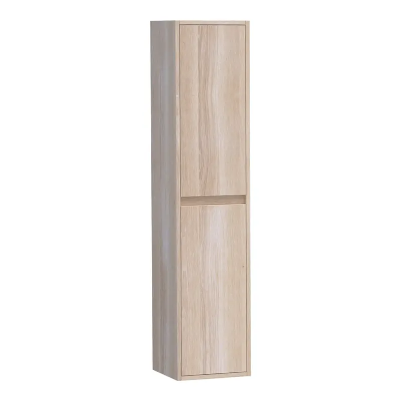 Brauer Adore kolomkast 160cm lamellen eiken wit Bestseller