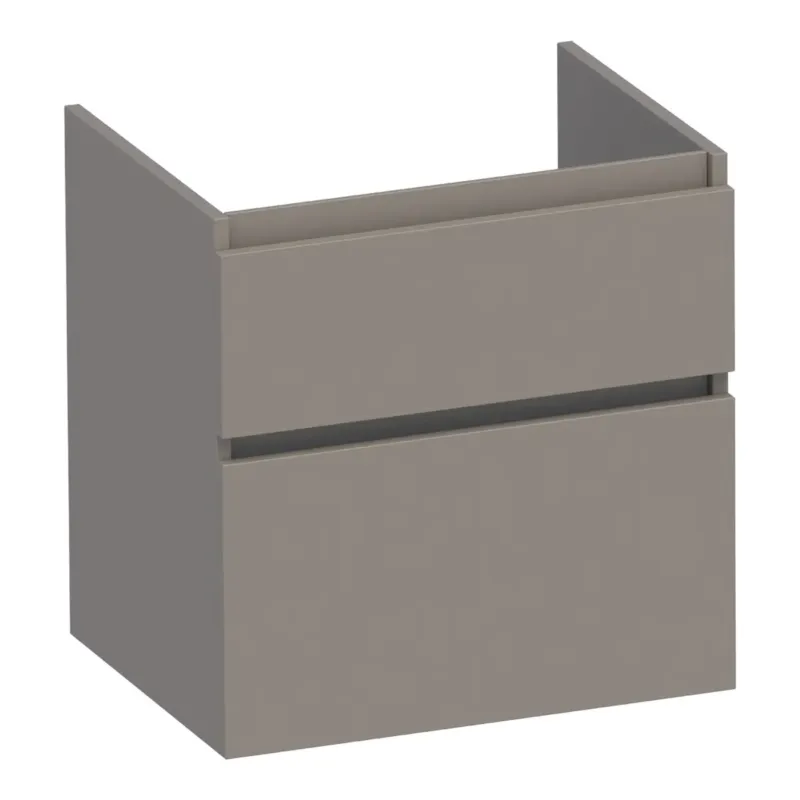 Brauer Delight onderkast 60cm met 2 softclose lades taupe mat Alleen Vandaag
