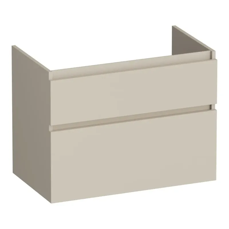 Beperkt Aanbod Brauer Delight onderkast 80cm met 2 softclose lades beige mat