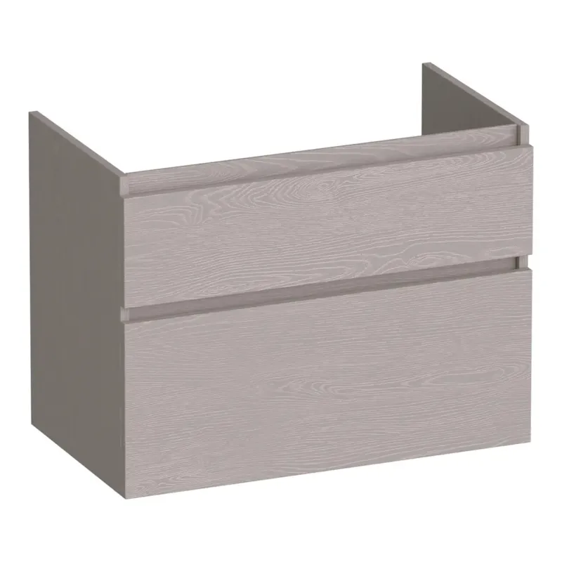 Brauer Delight onderkast 80cm met 2 softclose lades timber greige Actieprijs