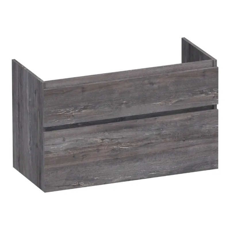 Brauer Delight onderkast 100cm met 2 softclose lades driftwood Gratis Retour