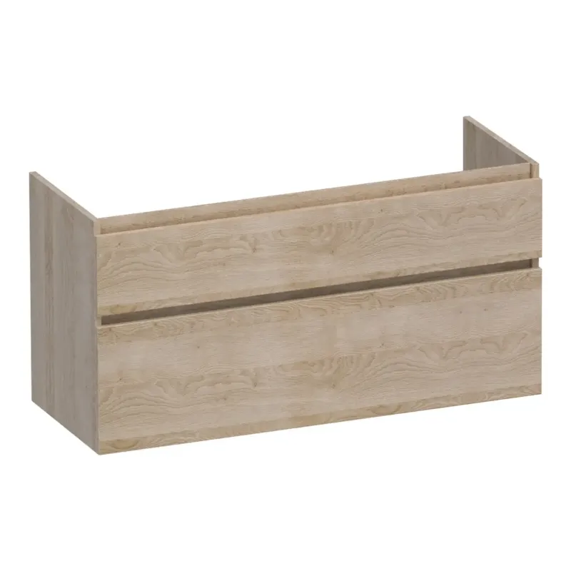 Brauer Delight onderkast 120cm met 2 softclose lades en 2 sifon uitsparingen sunlit Dagaanbieding