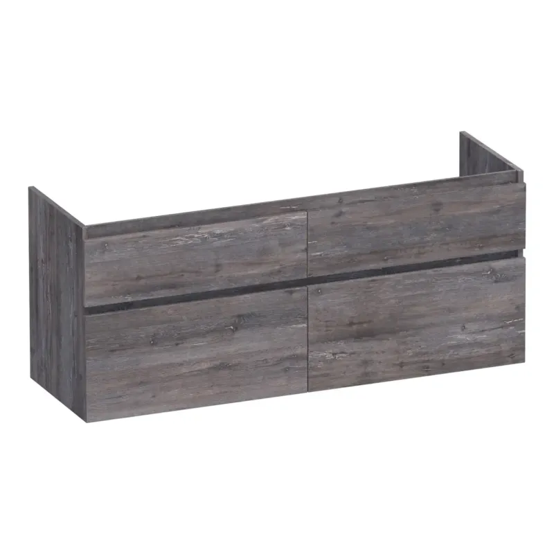 Brauer Delight onderkast 140cm met 4 softclose lades driftwood Goedkoop
