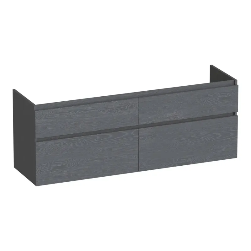 Brauer Delight onderkast 140cm met 4 softclose lades timber grey Meest Verkocht