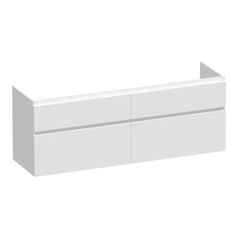 Voordeelprijs Brauer Delight onderkast 160cm met 4 softclose lades wit mat