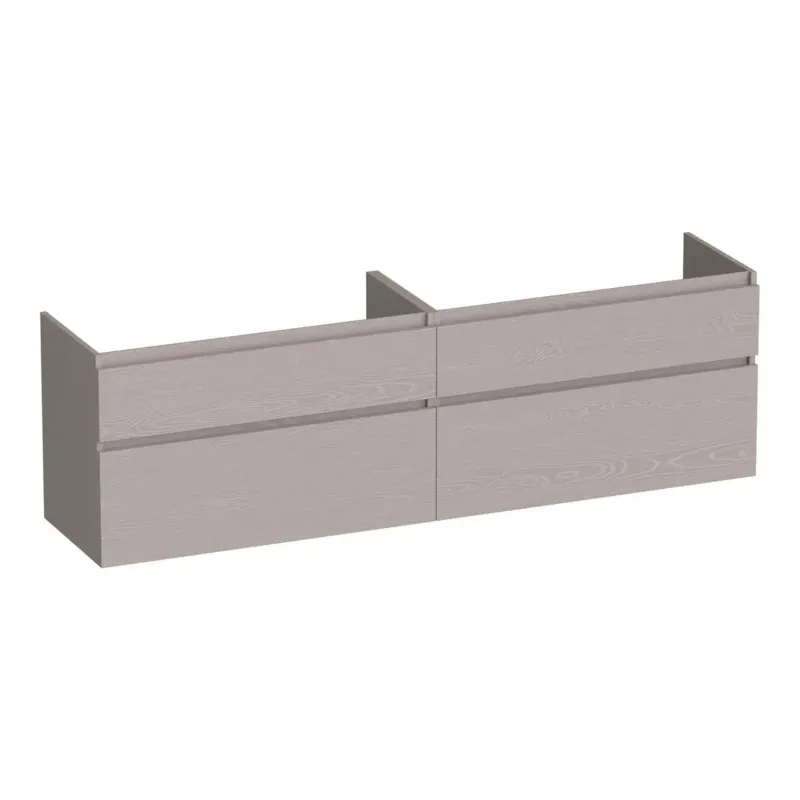 Seizoensaanbieding Brauer Delight onderkast 160cm met 4 softclose lades timber greige