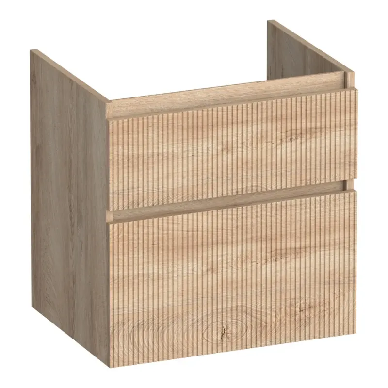 Brauer Delight Wavy onderkast 60cm met 2 softclose lades forest wheat Nu Kopen