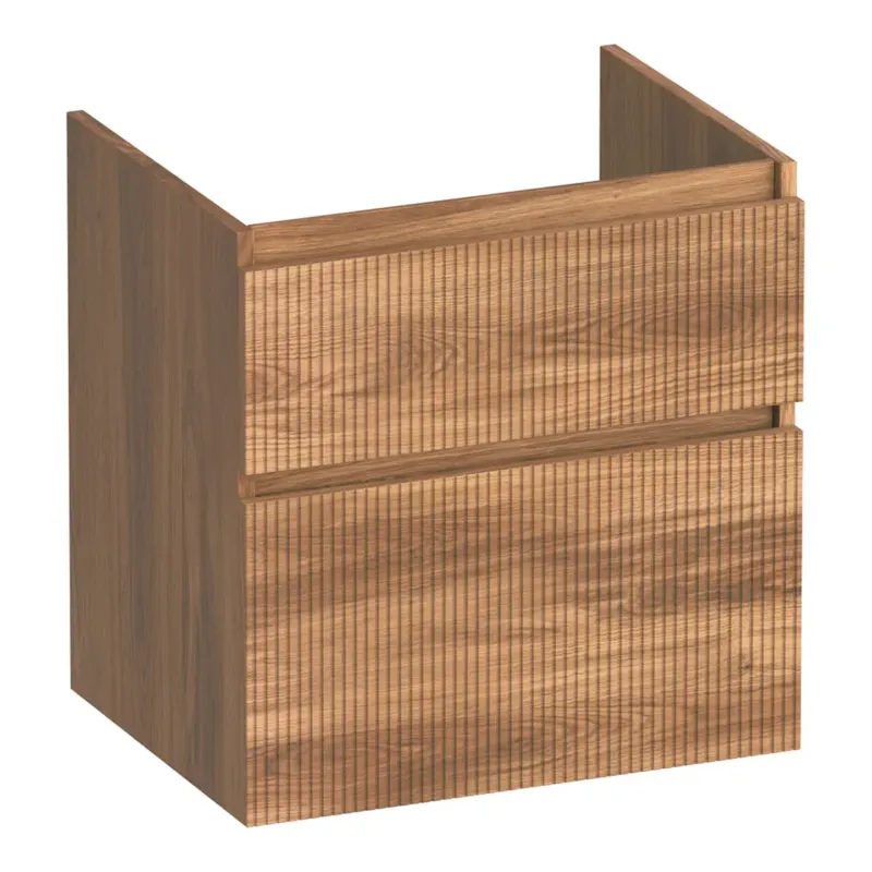 Brauer Delight Wavy onderkast 60cm met 2 softclose lades honey Alleen Vandaag