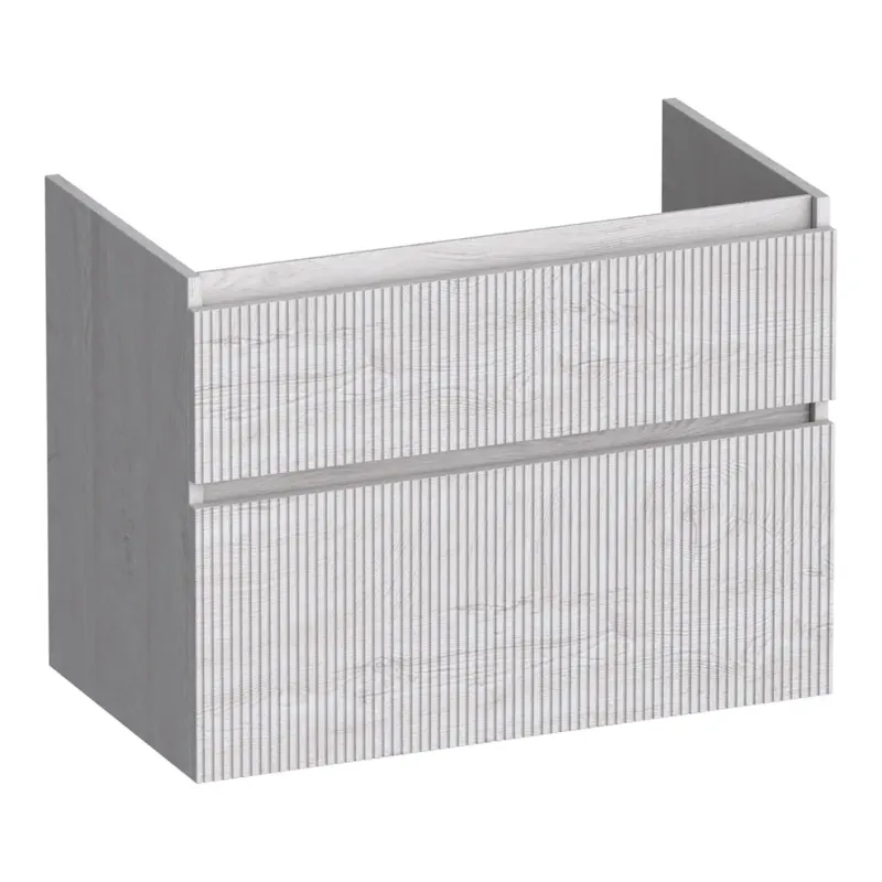 Brauer Delight Wavy onderkast 80cm met 2 softclose lades forest seashell Beste Prijs