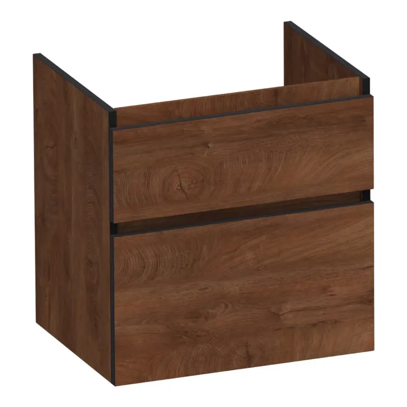 Brauer Delight Edge onderkast 60cm met 2 softclose lades forest cacao Speciale Aanbieding