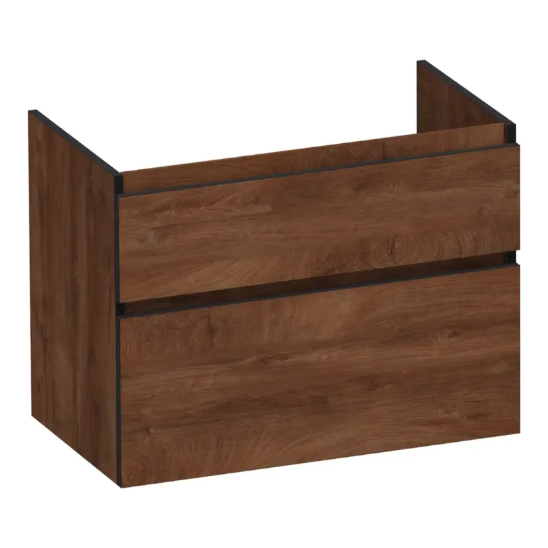 Brauer Delight Edge onderkast 80cm met 2 softclose lades forest cacao Superprijs